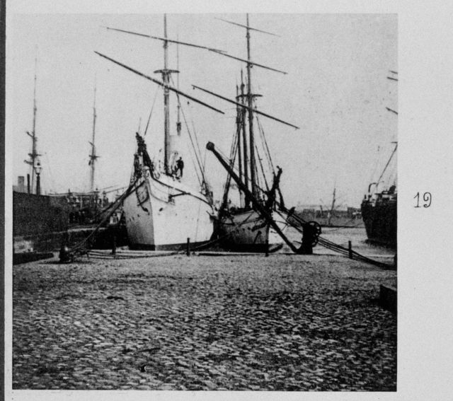 The two vessels named PRINCESS ALICE at the dock at Birkenhead, Liverpool Picture
