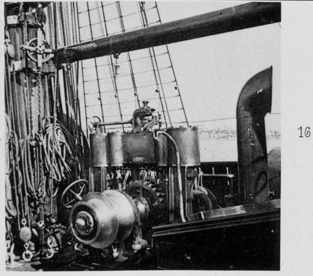 Winch used in recovery of fish traps Picture