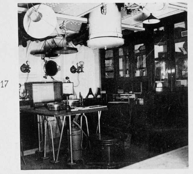 The laboratory on Prince Albert's yacht Picture