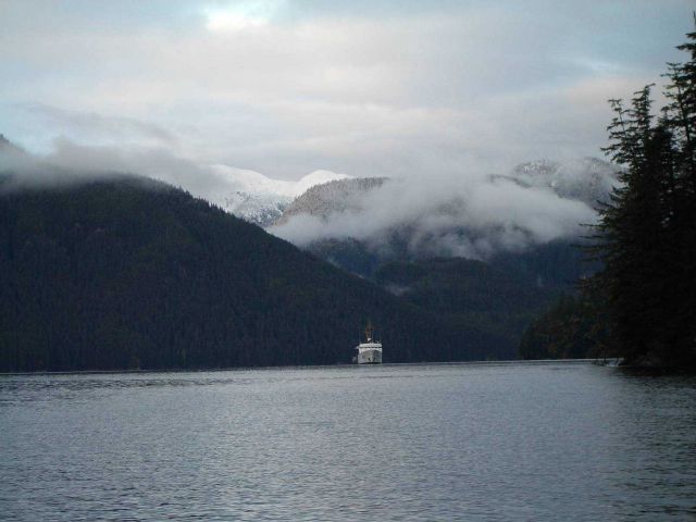 NOAA Ship FAIRWEATHER in Ernest Sound. Picture