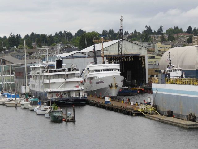 Former NOAA Ship DAVID STARR JORDAN, renamed the OCEAN STARR. Picture