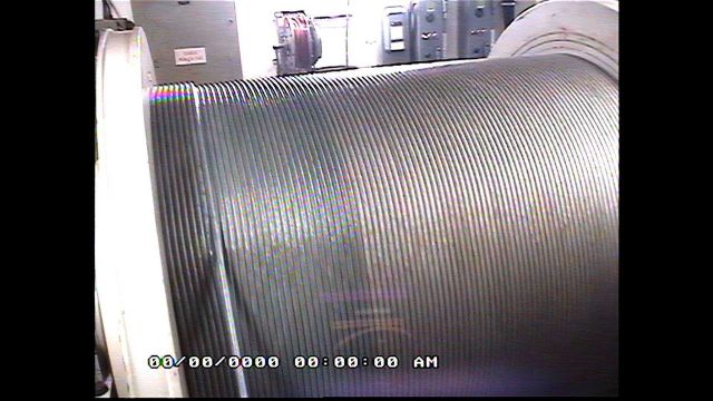 Deep sea winch and cable with 8000 meters of 0.375 inch electro-mechanical cable Picture