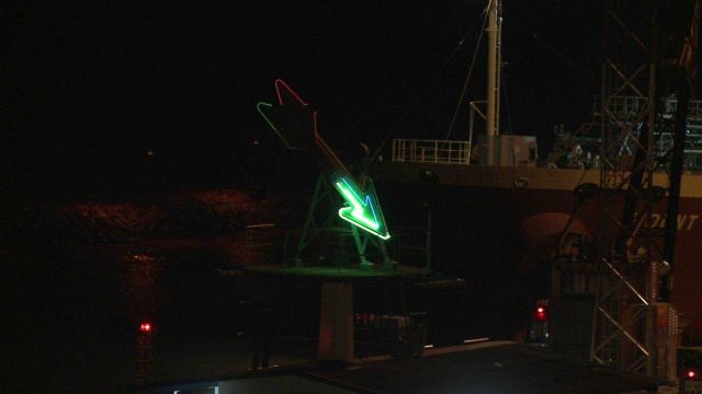 Entering the Panama Canal on the NOAA Ship BELL M Picture