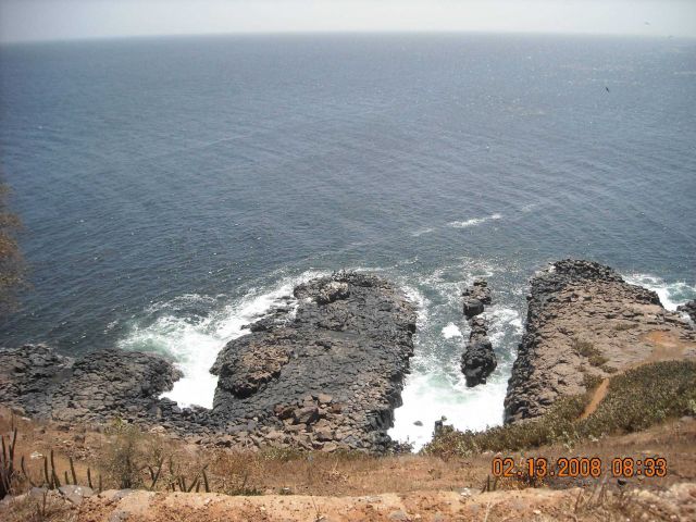 Columnar basalts at the westernmost tip of mainland Africa Picture