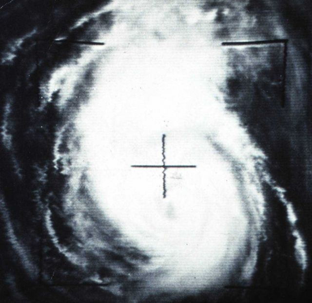 Hurricane Betsy as photographed from TIROS VII Picture