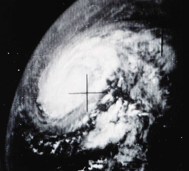Hurricane Beulah as photographed from TIROS VII Picture