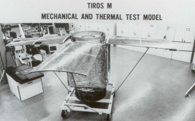 TIROS M mechanical and thermal test model Picture
