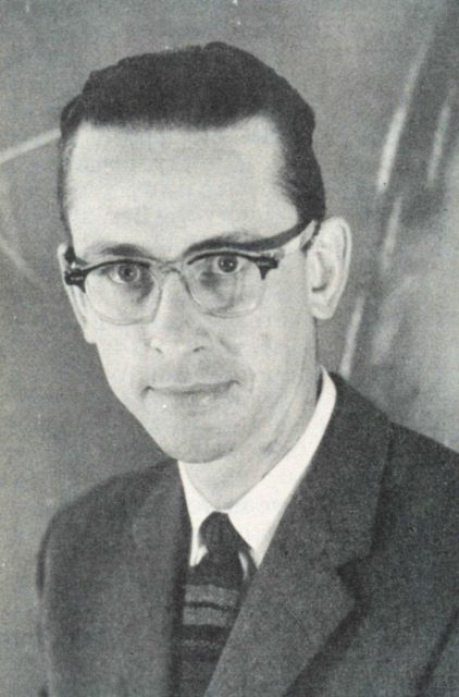David Johnson, appointed chief of the Weather Bureau's Meteorological Satellite Laboratory in 1960 following the launch of TIROS I. Picture