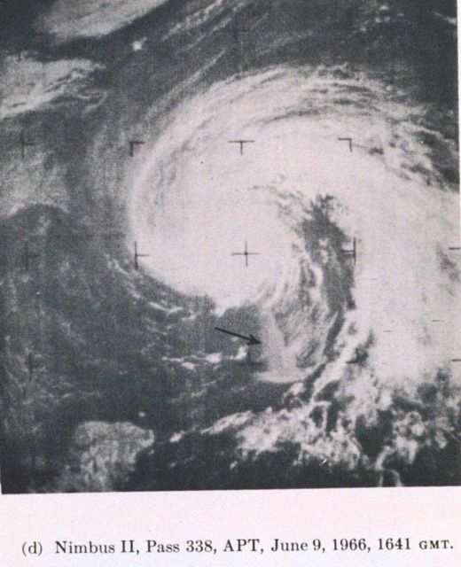 Hurricane Alma off the west coast of Florida Picture