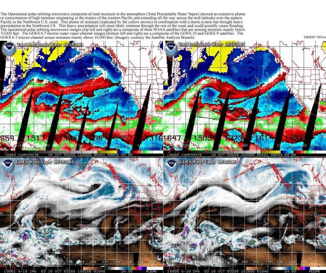 The operational polar-orbiting microwave composite of total moisture in the atmosphere. Picture