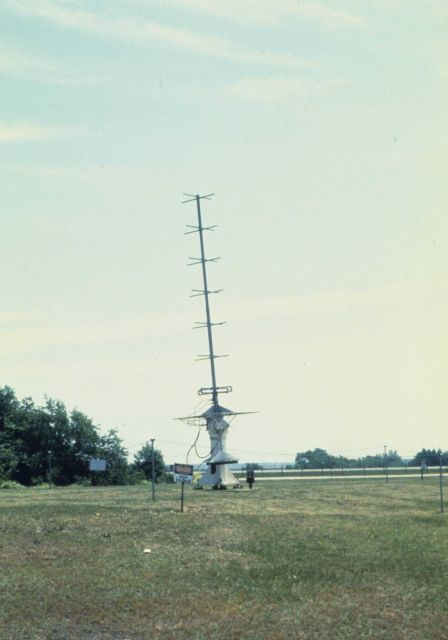 Satellite antenna at Wallops Island, Virginia Picture