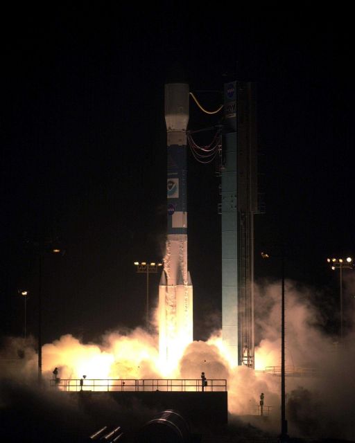 Launch of NOAA-N which became NOAA-18 after launch from Vandenberg Air Force Base. Picture