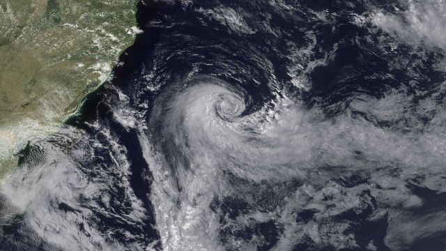 This system in the South Atlantic off the coast of Brazil was classified as a tropical cyclone Picture