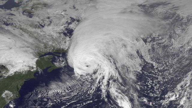 Hurricane Igor approaches Newfoundland. Picture