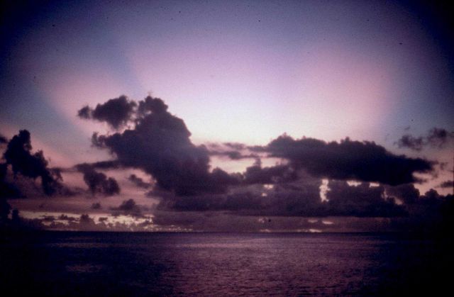 Sunset in the Marianas Islands Picture