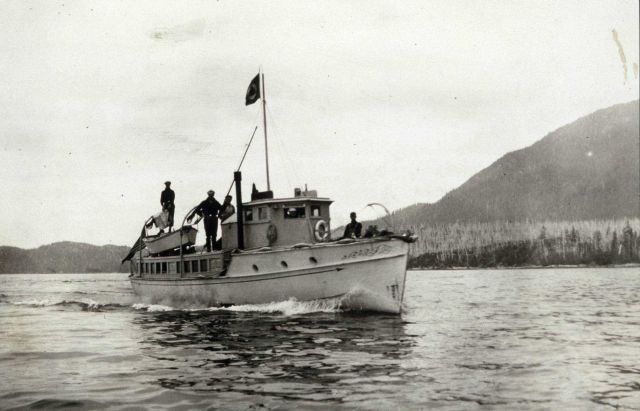 Note C&GS house flag. Picture