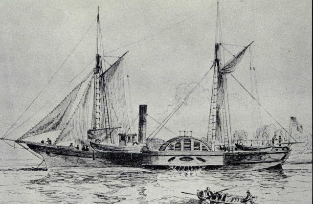 Coast Survey Steamer BIBB Picture