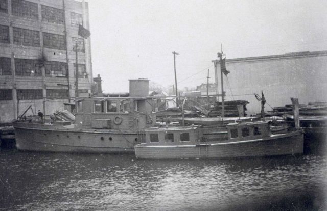 Coast and Geodetic Survey Ship GILBERT with launch outboard Picture