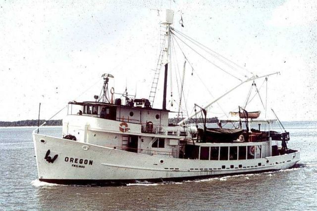 Fisheries Research Ship OREGON. Picture