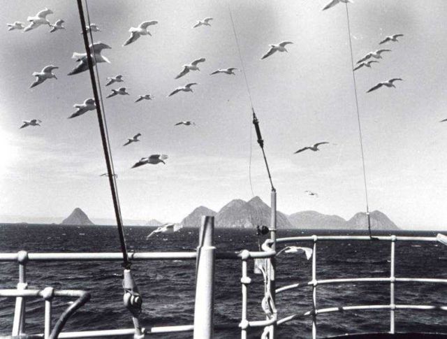 Sea view of Barren Islands from the C&GS Ship PATHFINDER Picture