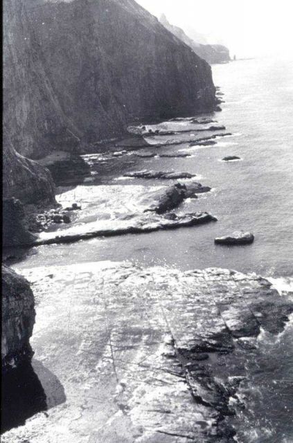 Rocky ledge skirting island Picture