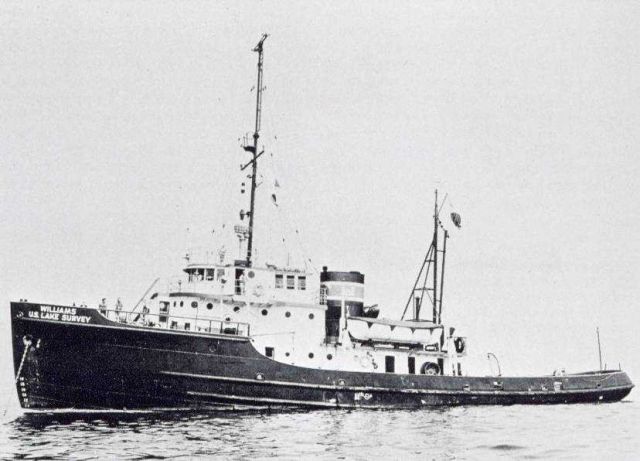 Army Corps of Engineers Lake Survey Ship WILLIAMS Picture