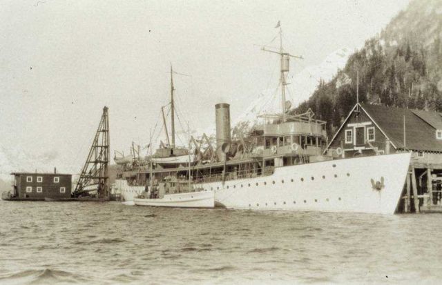 Coast and Geodetic Survey Ship SURVEYOR with HELIANTHUS Picture