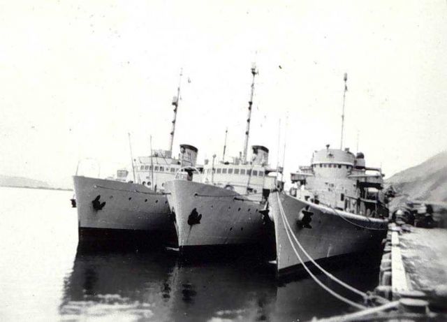 Coast and Geodetic Survey Ships EXPLORER, PATHFINDER, and PIONEER. Picture