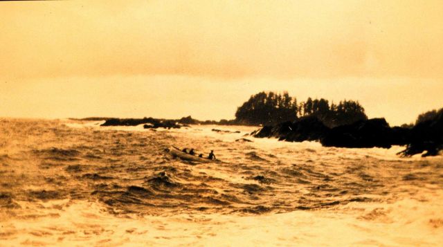 Landing on an exposed coast Picture