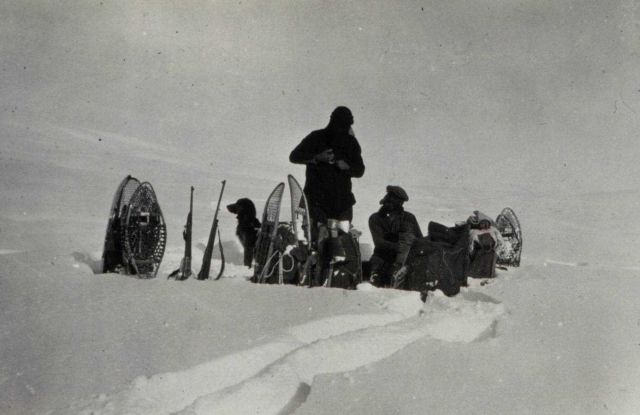 The trip across the snowfields Picture