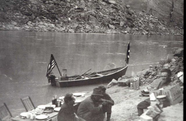 The boat was transportation for the level party Picture