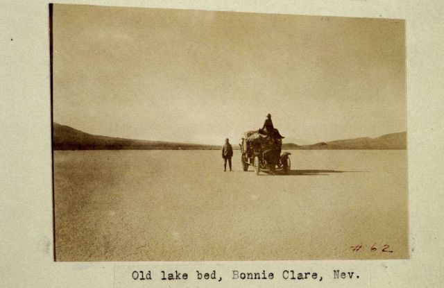 On a dry lake bed Picture