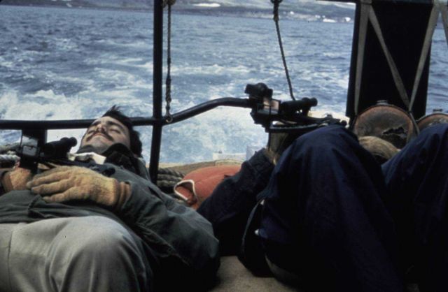 The end of a hard day of launch hydrography Picture