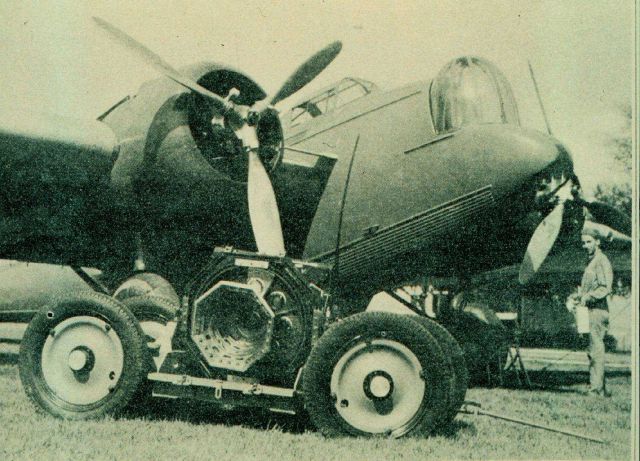 Martin B-10-B bomber used to test nine-lens camera Picture