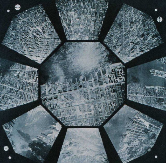 Portion of composite image of New York City. Picture