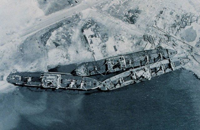 NOAA aerial photography of damage caused by Hurricane Camille Picture