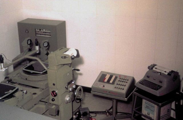Photogrammetric compilation equipment. Picture