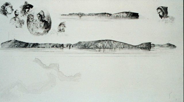 The Coast Survey Plate by James McNeill Whistler Picture