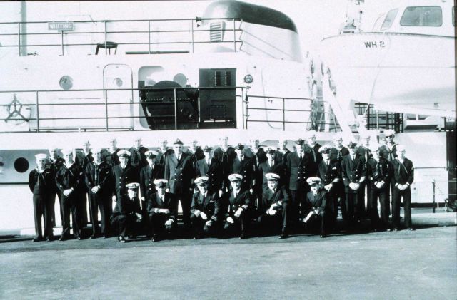 First crew of NOAA Ship WHITING Picture