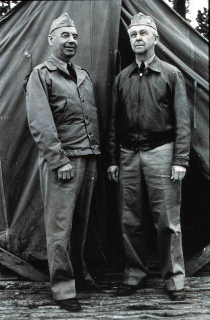 Rear Admiral Leo Otis Colbert and Captain Clement L Picture