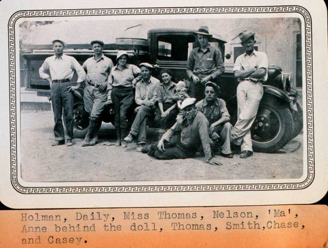 1934 triangulation crew in New Mexico Picture