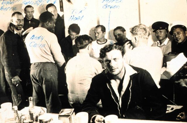 Crew mess on the PIONEER Picture