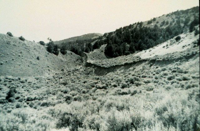 Triangulation observations following major earthquake. Picture