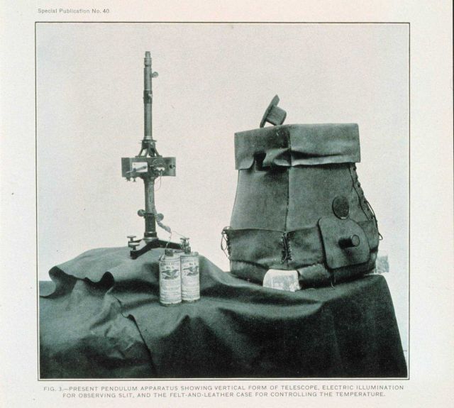Gravity observing apparatus Picture