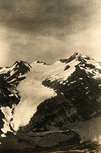 Longfellow Glacier from across the valley Picture