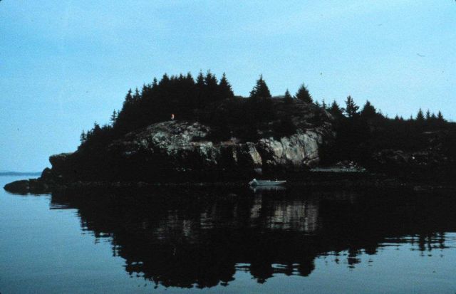 A rocky island on the east side of Penobscot Bay Picture