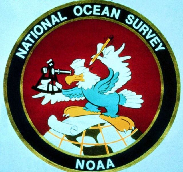 Disney eagle originally designed for the Coast and Geodetic Survey Picture