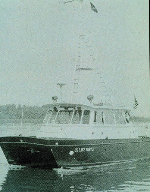 Lake Survey hydrographic launch Picture