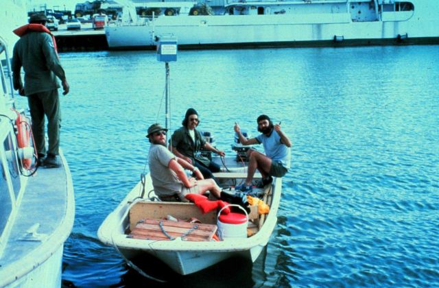 Skiff hydrography for chart evaluation survey Picture