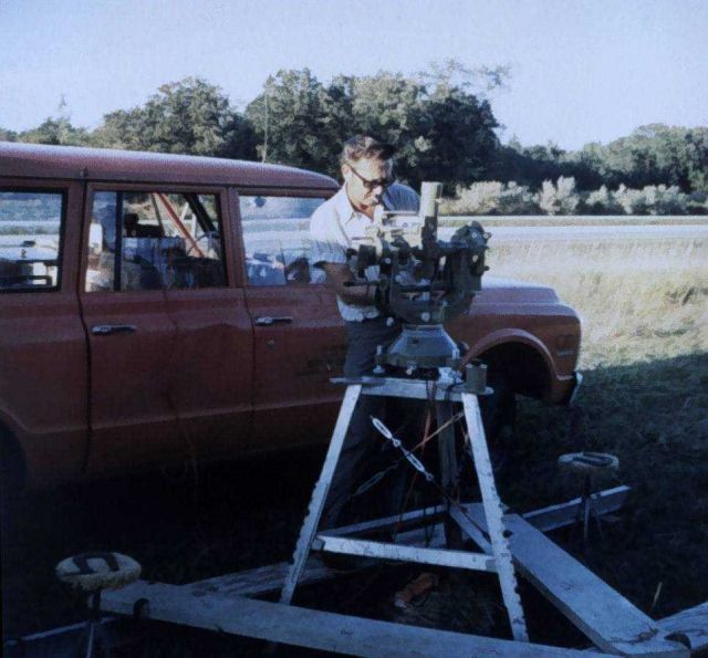 Richard Maxey setting up Wild T-4 Picture